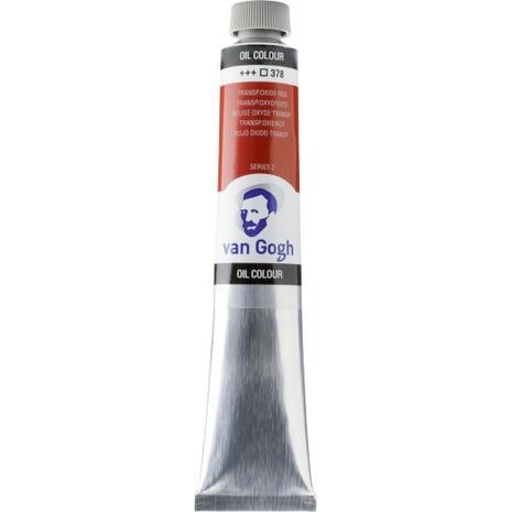 Χρώμα λαδιού Talens Van Gogh 60ml No378 Transparent Oxide Red (series 2)